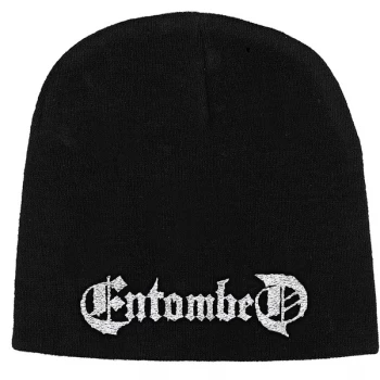 Entombed - Logo Unisex Beanie Hat - Black