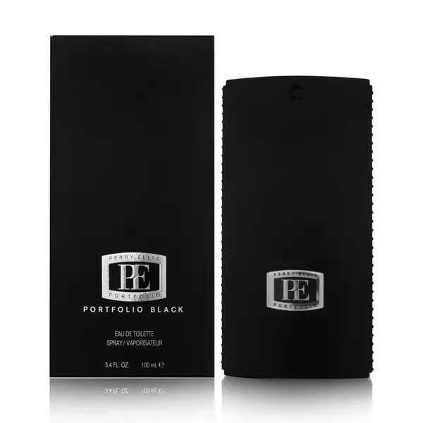 Perry Ellis Portfolio Black Eau de Toilette For Him 100ml