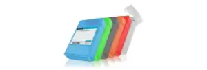 ICY BOX IB-AC602b-6 Pouch case Plastic Blue, Green, Grey, Orange,...