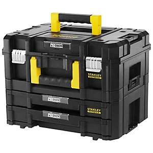 STANLEY FATMAX PROSTACK Toolbox Combo Kit (Shallow + 2 Drawers)