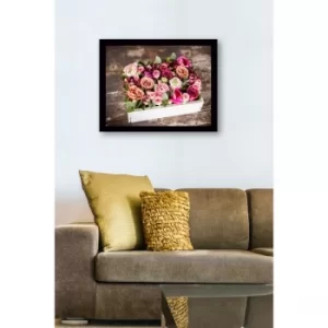 SC1045 Multicolor Decorative Framed MDF Painting