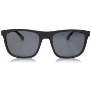 Emporio Armani Black 0Ea4129 Square Sunglasses - Black