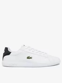 Lacoste Graduate 0121 Leather Trainers - White