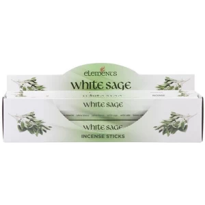 6 Packs of Elements White Sage Incense Sticks