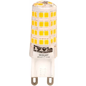 3644 G9 LED Bulb Warm White 4W 360lm 2700K - Lyveco