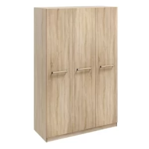 Hampton Triple Wardrobe Brown