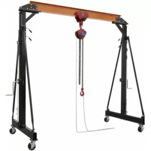 Portable Gantry Crane Adjustable 2Tonne Combo