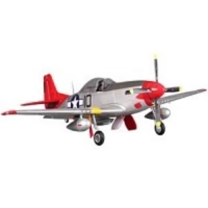 FMS P51 Mustang ARTF with Retract Red Tail (V8)