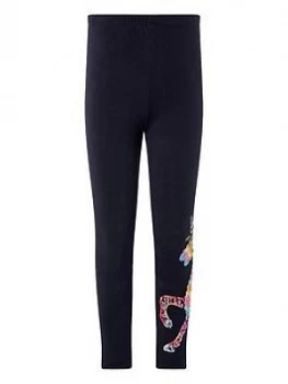 Monsoon Girls Unicorn Pinata Legging - Navy