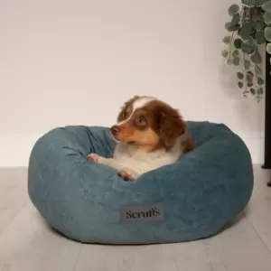 Scruff Oslo Donut Dog Bed Teal (Blue)