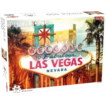 Tactic Las Vegas Jigsaw Puzzle - 500 Pieces