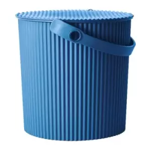 Omnioutil Storage Bucket & Lid Large Navy Blue