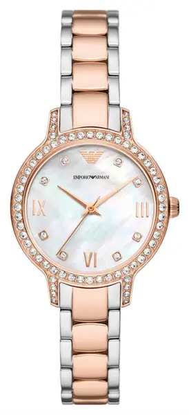 Emporio Armani AR11499 Womens Mother-of-Pearl Dial Watch