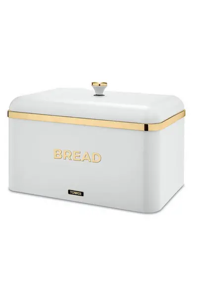 Tower Cavaletto Bread Bin White