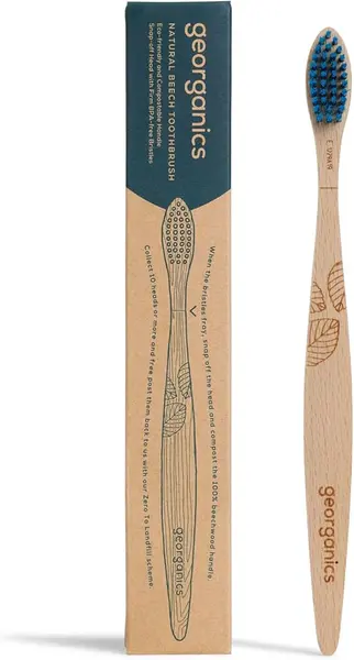 Georganics Beechwood Soft Toothbrush