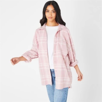 Jack Wills Check Long Sleeve Shirt - Pink