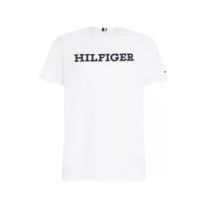 Tommy Hilfiger Monotype Embro Graphic Tee - White