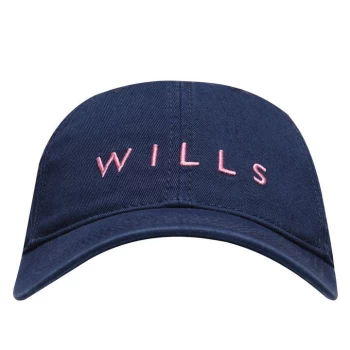 Jack Wills Wills Logo Cap - Navy