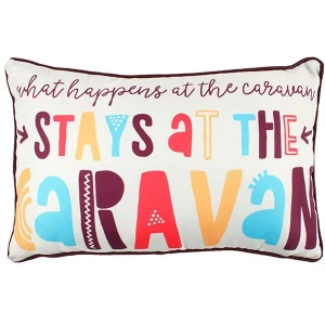 Stays At The Caravan Cushion