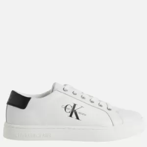 Calvin Klein Jeans Mens Classic Cupsole Trainers - White - UK 9