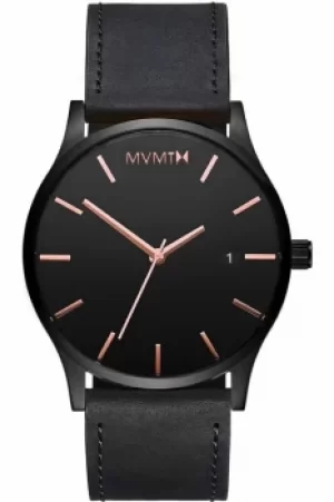 MVMT Black Rose Leather Classic Watch MM01-BBRGL