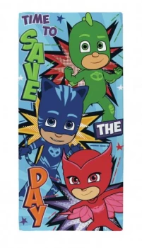 PJ Masks Save the Day Beach Towel