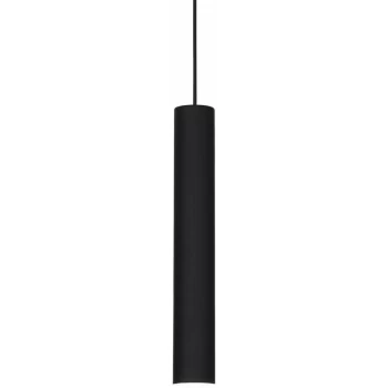 Ideal Lux Lighting - Ideal Lux Look - 1 Light Slim Ceiling Pendant Black, GU10