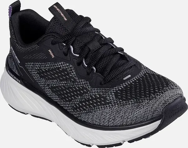 Skechers Black / Lavender Edgeride Power Flow Trainer Black Female 7 223425UK