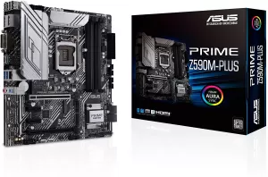 Asus Prime Z590M Plus Intel Socket LGA1200 H5 Motherboard