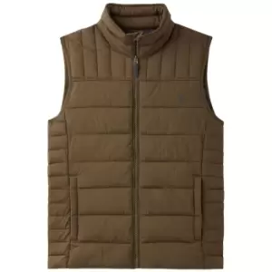 Joules Mens Go To Padded Gilet Green Large