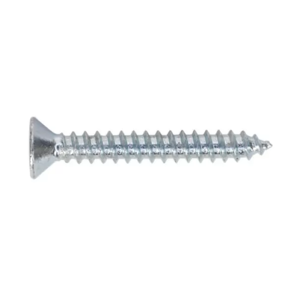 Sealey ST3525 Self Tapping Screw 3.5 x 25mm Countersunk Pozi DIN 7982