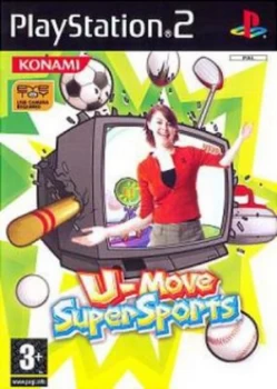 U Move Super Sports PS2 Game