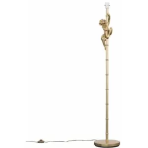 Hanging Monkey Floor Lamp Base Lights - Gold