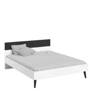 Oslo Bed 160 X 200, Black Matt