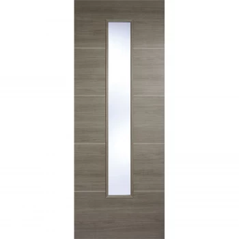 Santandor Internal Glazed Light Grey Laminate 1 Lite Door - 686 x 1981mm