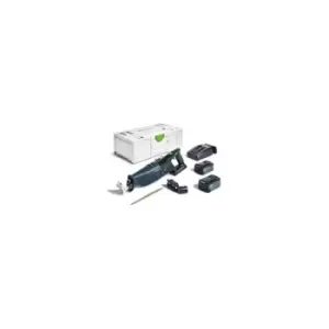 576949 Cordless reciprocating saw rsc 18 5,0 EB-Plus - Festool