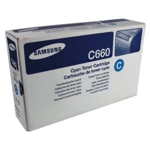 Samsung CLP C660B Cyan High Yield Toner Cartridge ST885A