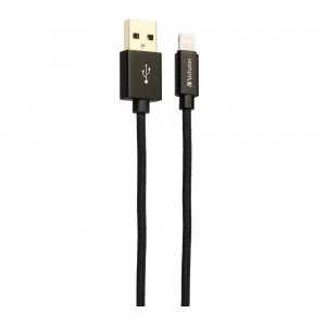 Verbatim Sync & Charge Step-up Lightning Cable (0.3m) 65359 - Black