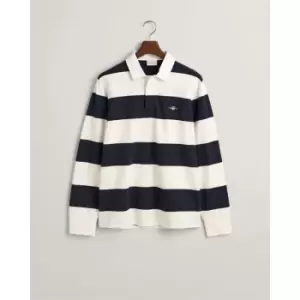 Gant Reg Shield Barstripe Heavy Rugger E - Cream