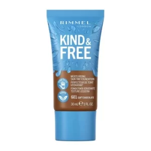 Rimmel Moisturising Skin Tint Foundation 602 Deep Chocolate