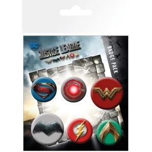 Justice League Mix Badge Pack