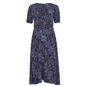 Biba Morocain Midi Dress - Multi