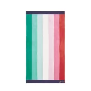 Joules Indienne Stripe Bath Towel, Multi