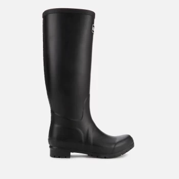 Barbour Womens Abbey Tall Wellies - Black - UK 4