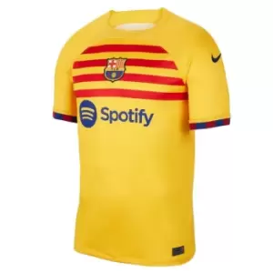 Nike Barcelona Fourth Senyera Shirt 2023 2024 Adults - Yellow