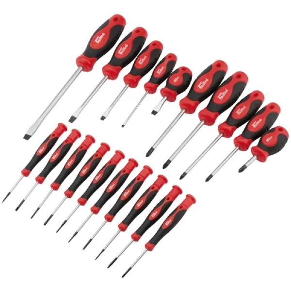 Draper Soft Grip Screwdriver Set (20 Piece)