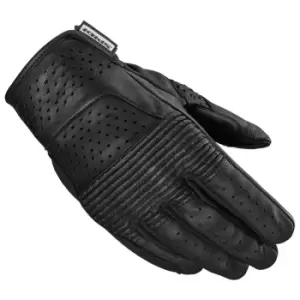 Spidi Rude Perforated Black Motorcycle Gloves M