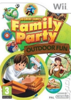 Family Party Outdoor Fun Nintendo Wii Game