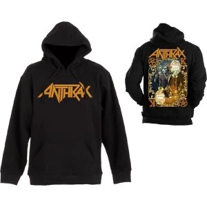 Anthrax - Evil Twin Unisex Large Pullover Hoodie - Black