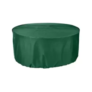 Cozy Bay Green Premium 4-6 Seater Large Circular Patio Set Cover